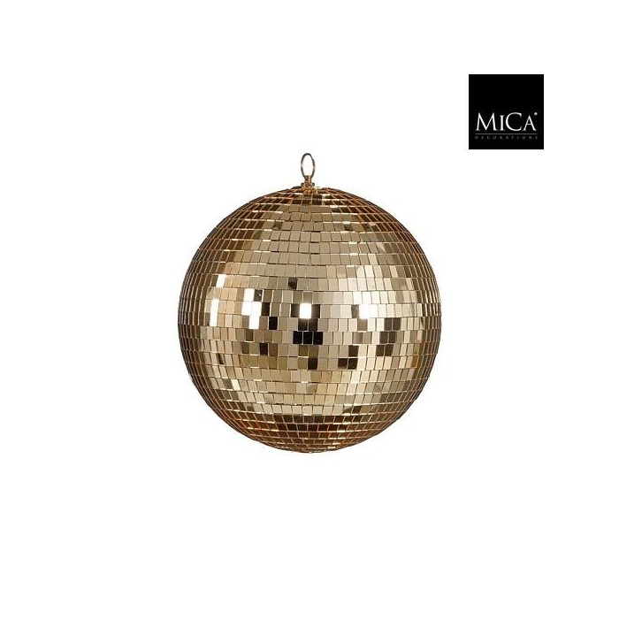 SFERA EFFETTO SPECCHIO CHAMPAGNE D.25